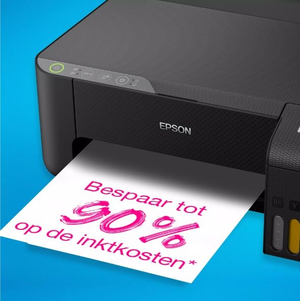 Epson EcoTank ET-1810 a4 kleuren printer inclusief inkt