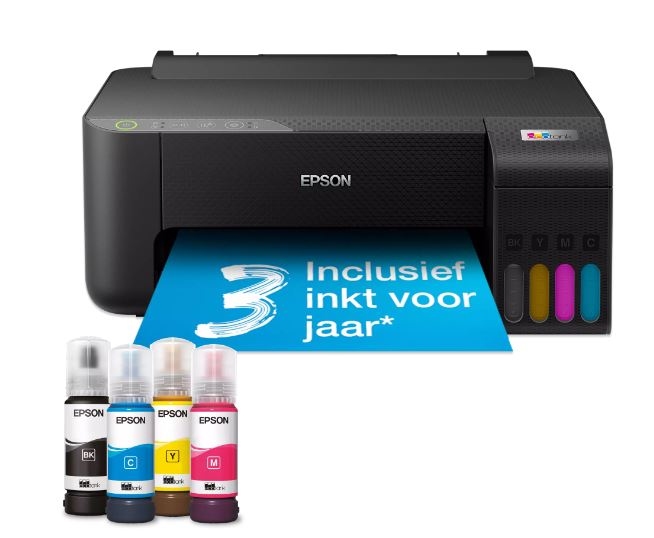 Epson EcoTank ET-1810 a4 kleuren printer inclusief inkt