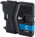 Brother Inkt cartridge LC-985C cyaan (huismerk) 12