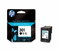 HP 301 BK/ zwarte inktcartridge origineel voor 170 pagina's