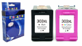 Inkmaster inktcartridge voor HP 303XL Zwart/Kleur Huismerk multiapack van 2 cartridges