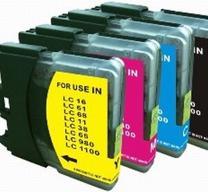 16412.jpg Brother Inkt cartridge LC-1100/980 BK/M/C/Y set van 4 pack