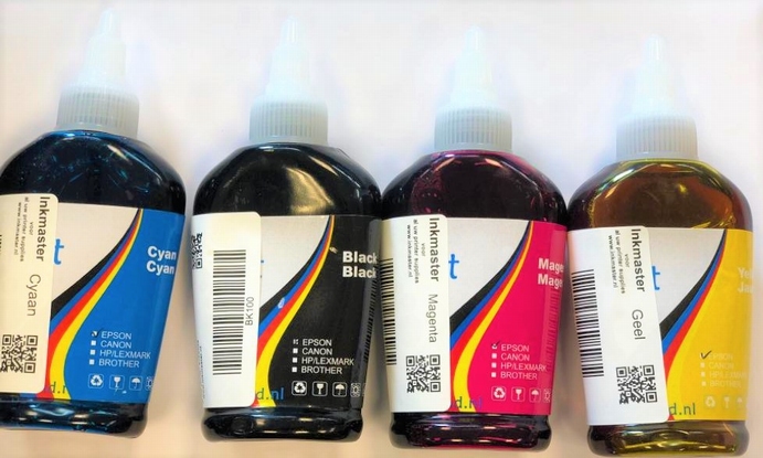 Losse inkt 1 liter (1000) ML Magenta voor alle merken