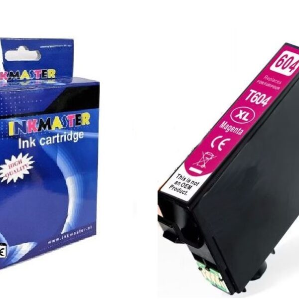 Inkmaster premium huismerk Epson 604 / 604XLM/ magenta