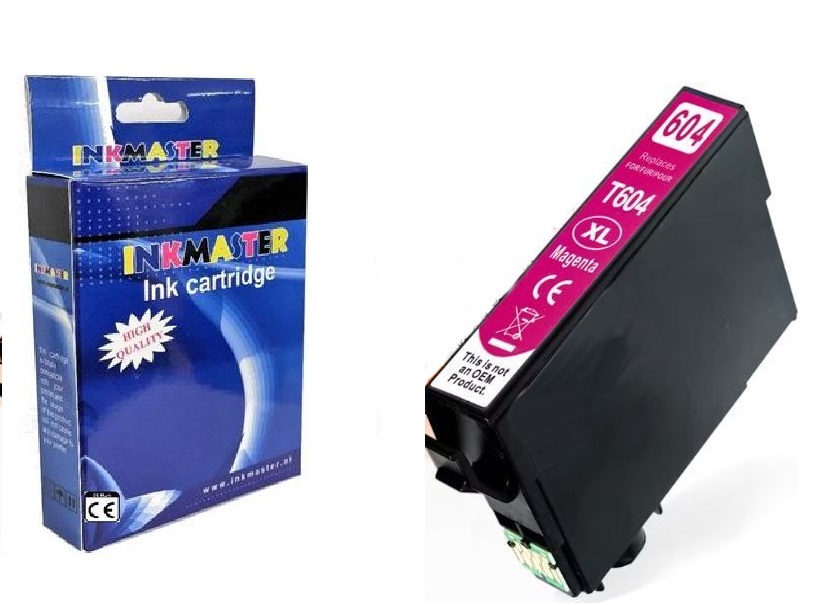 604M Inkmaster premium huismerk Epson 604 / 604XLM/ magenta