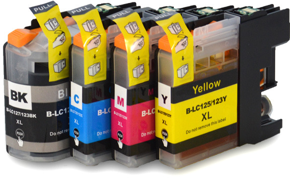 IB-LC123Multipack Brother cartridge LC-123 BK,C,M, Y 50ml 4 pack