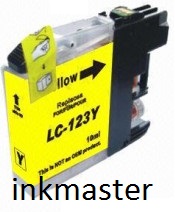 IB-LC123Y Brother cartridge LC-123Y 10ml