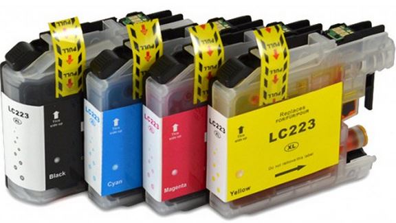 IB-LC223multi (Exemplaar met conflict van HP-All-in 2025-07-31) Brother cartridge LC-223 XL 50ml Multipack BK/C/M/Y