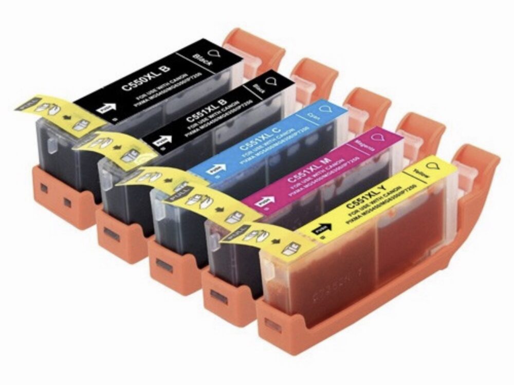 CANON PGI-550BK en CLI-551 MULTIPACK 77ml inkt