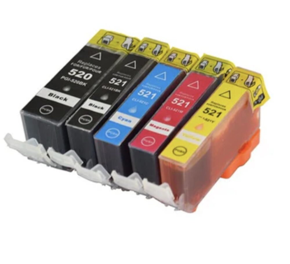 Canon inkt PGI-520-CLI-521 multipack set van 5 cartridges